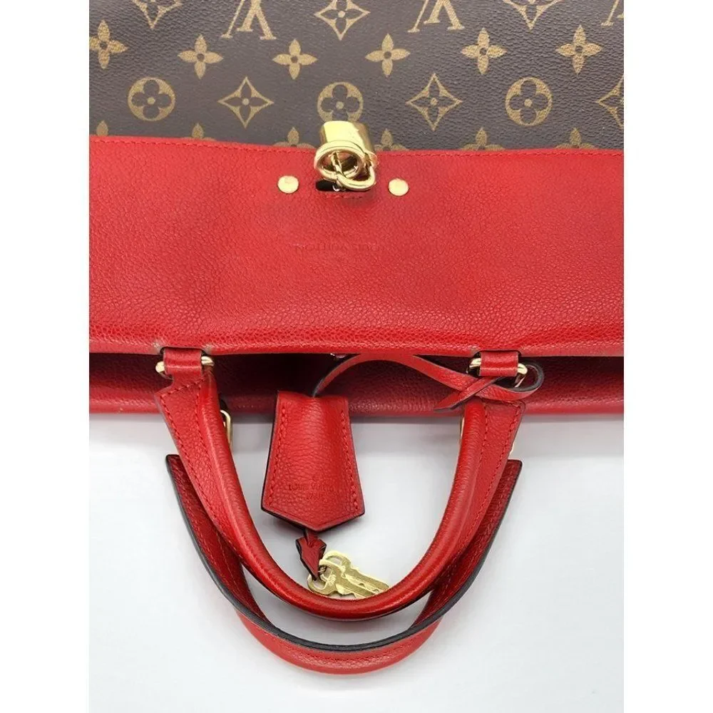 Louis Vuitton Venus Satchel in Cerise Monogram Canvas In Mint Condition